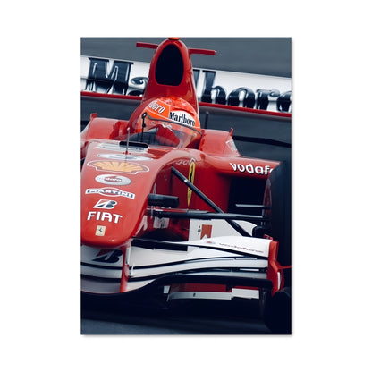Poster Ferrari f2004 77476