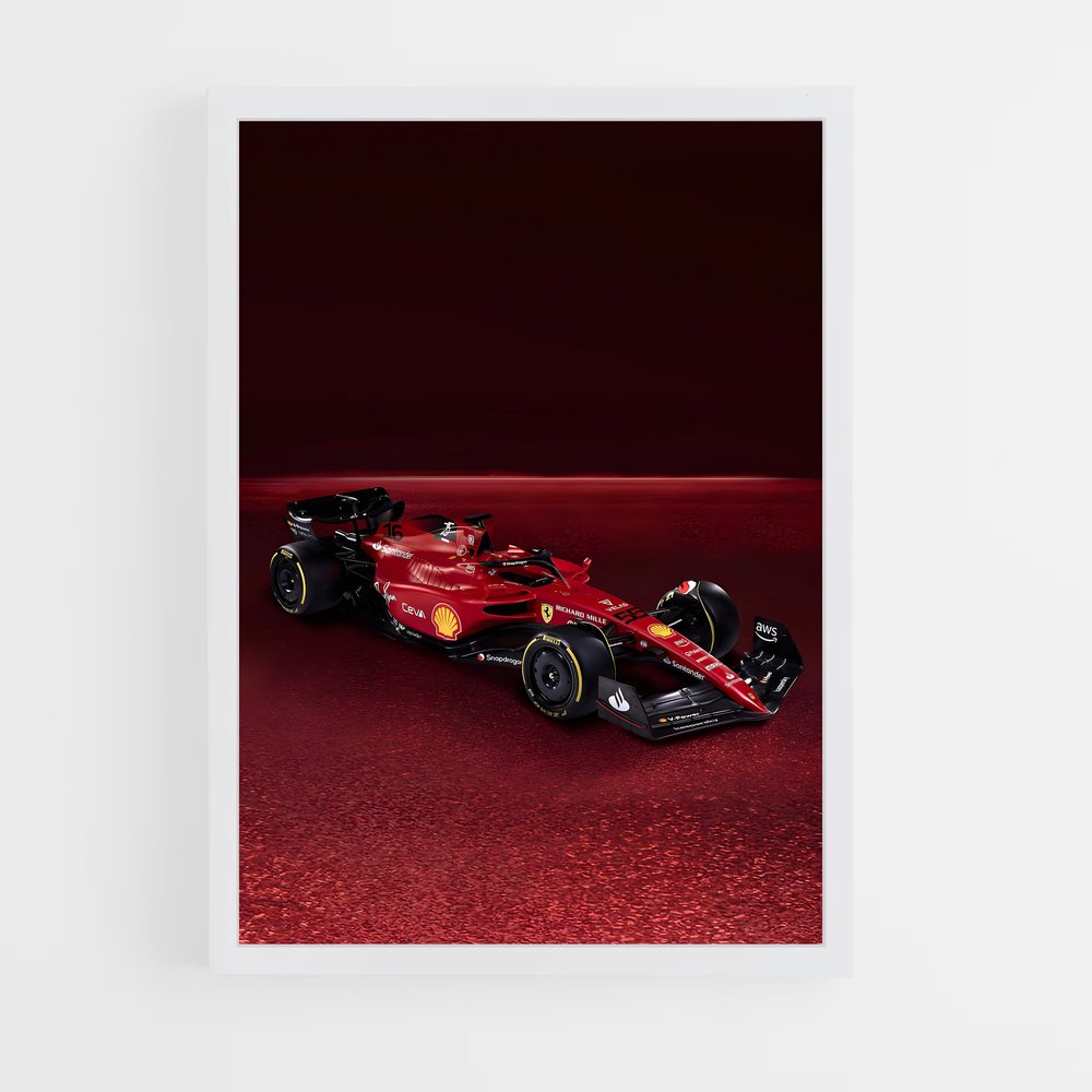 ap-ferrari f1-75-2 cadre Blanc