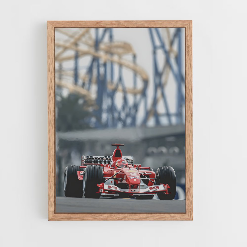 ap-ferrari f2004-3 cadre Bois clair
