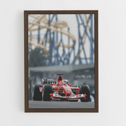 ap-ferrari f2004-3 cadre Bois foncé