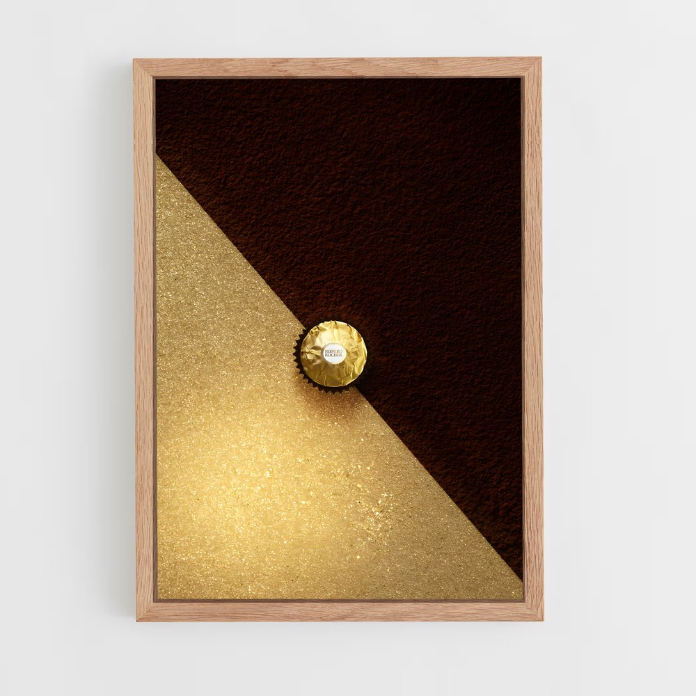 ap-ferrero rocher-8 cadre Bois clair