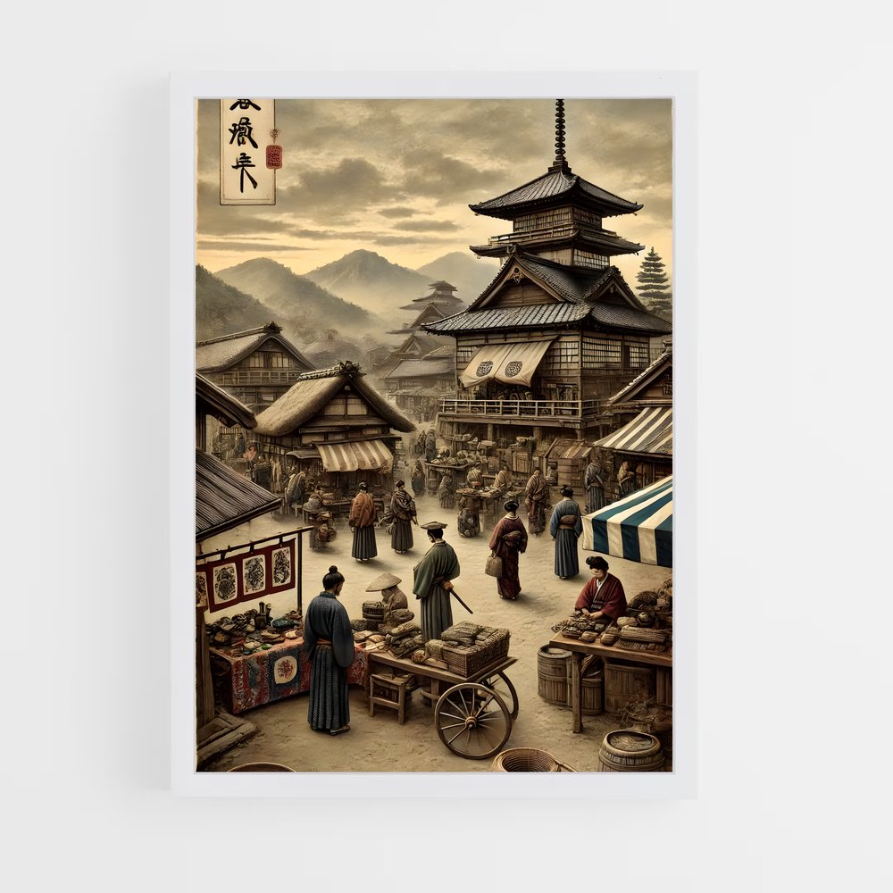 ap-feudal japan-6 cadre Blanc