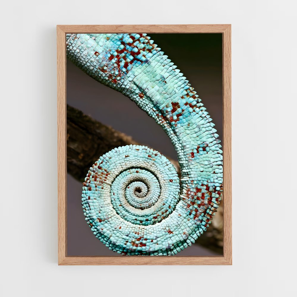 ap-fibonacci spiral-4 cadre Bois clair