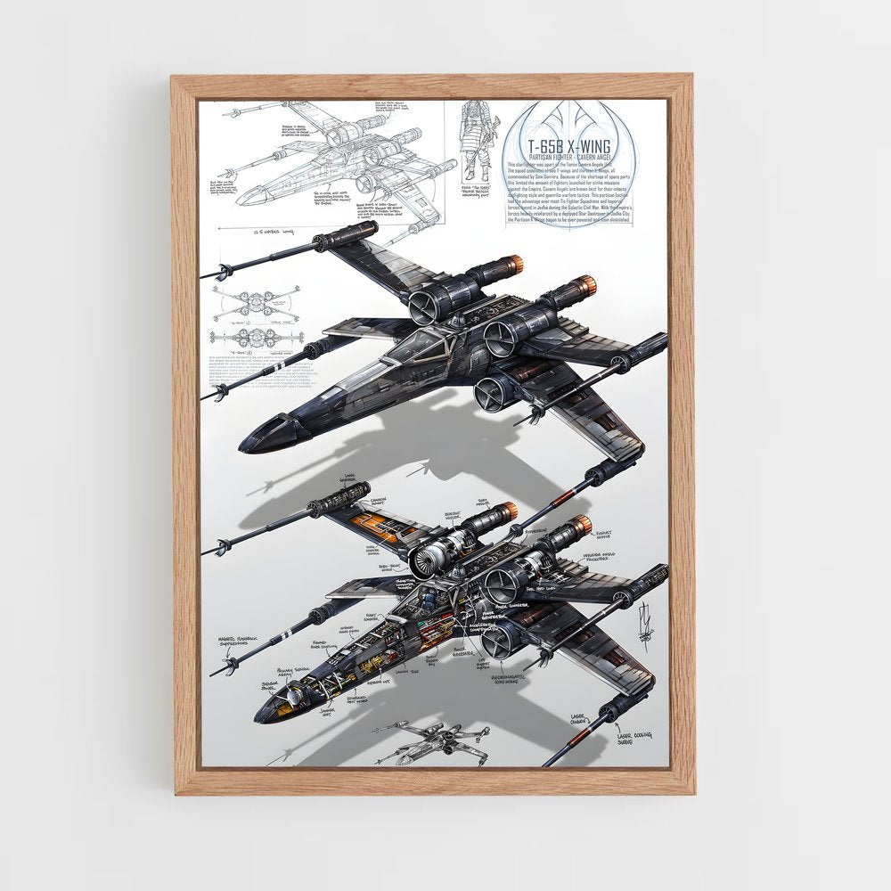 ap-fictional aircraft-3 cadre Bois clair