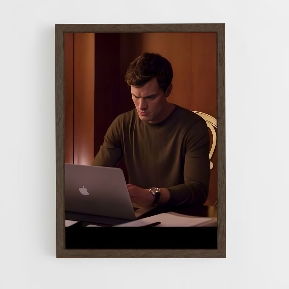 ap-fifty shades of grey-2 cadre Bois foncé