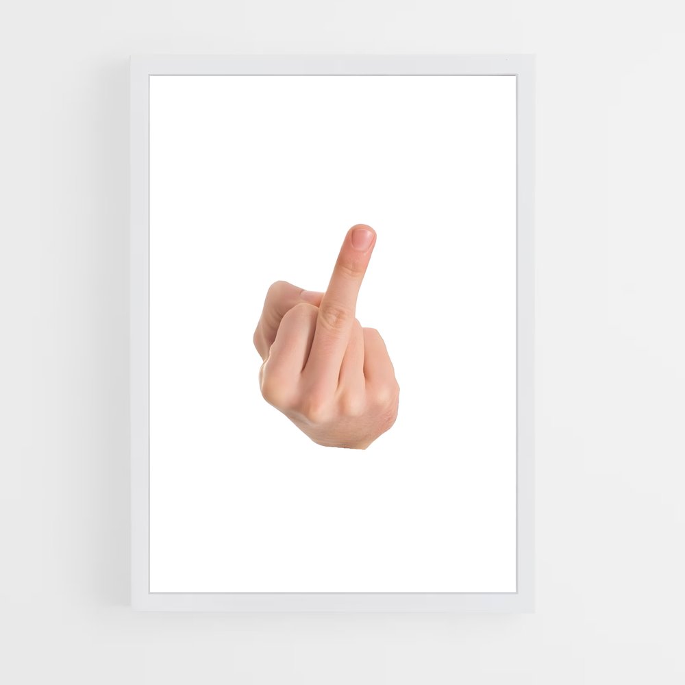 ap-finger-1 cadre Blanc