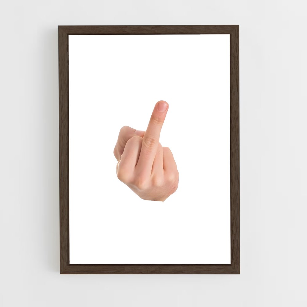 ap-finger-1 cadre Bois foncé