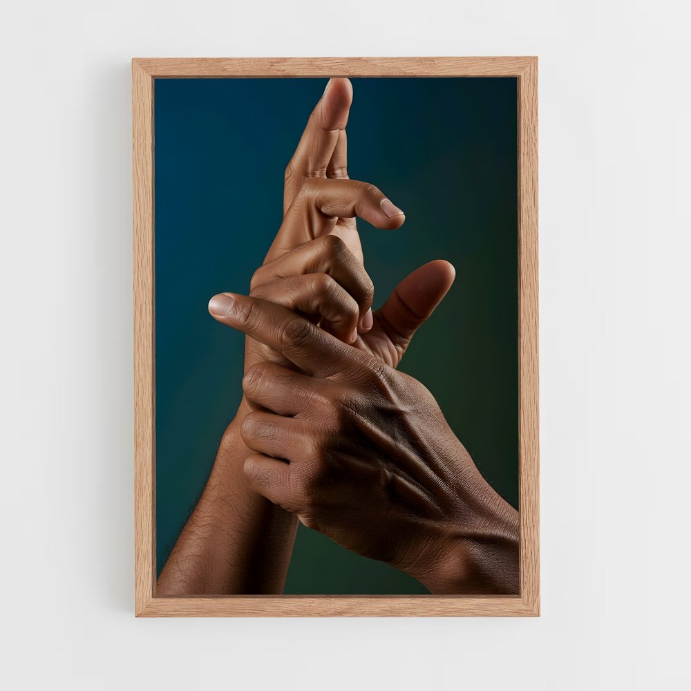 ap-finger-4 cadre Bois clair
