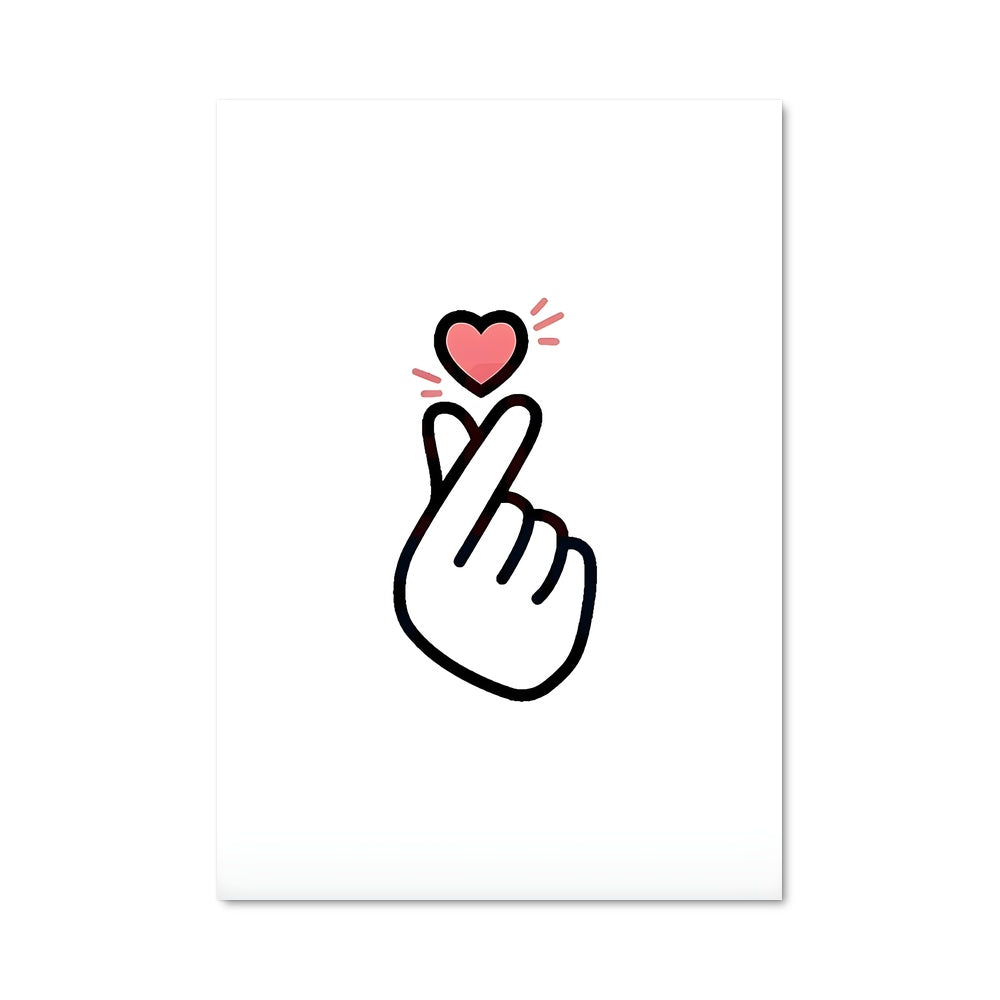 Poster Love Gesture