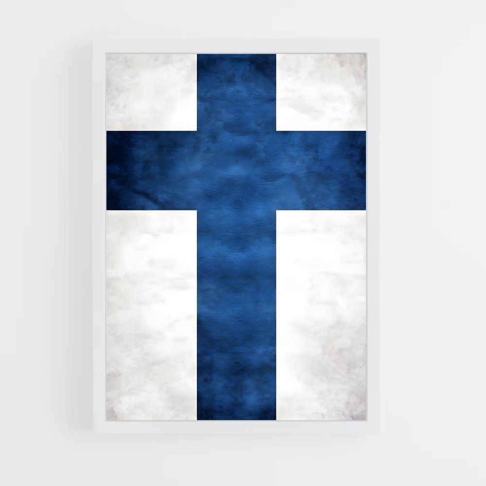 ap-finland flag-2 cadre Blanc