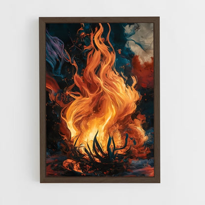 ap-fire-11 cadre Bois foncé