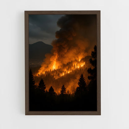 ap-fire-8 cadre Bois foncé