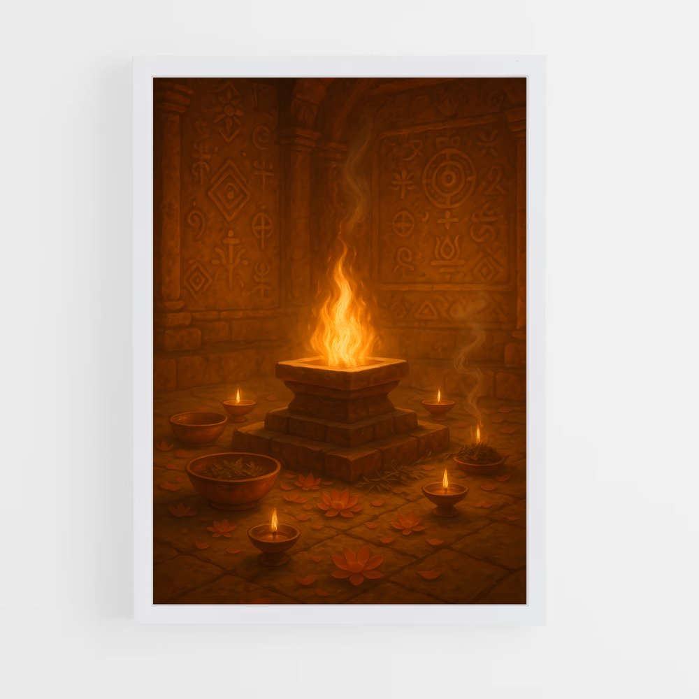 ap-fire altar-2 cadre Blanc