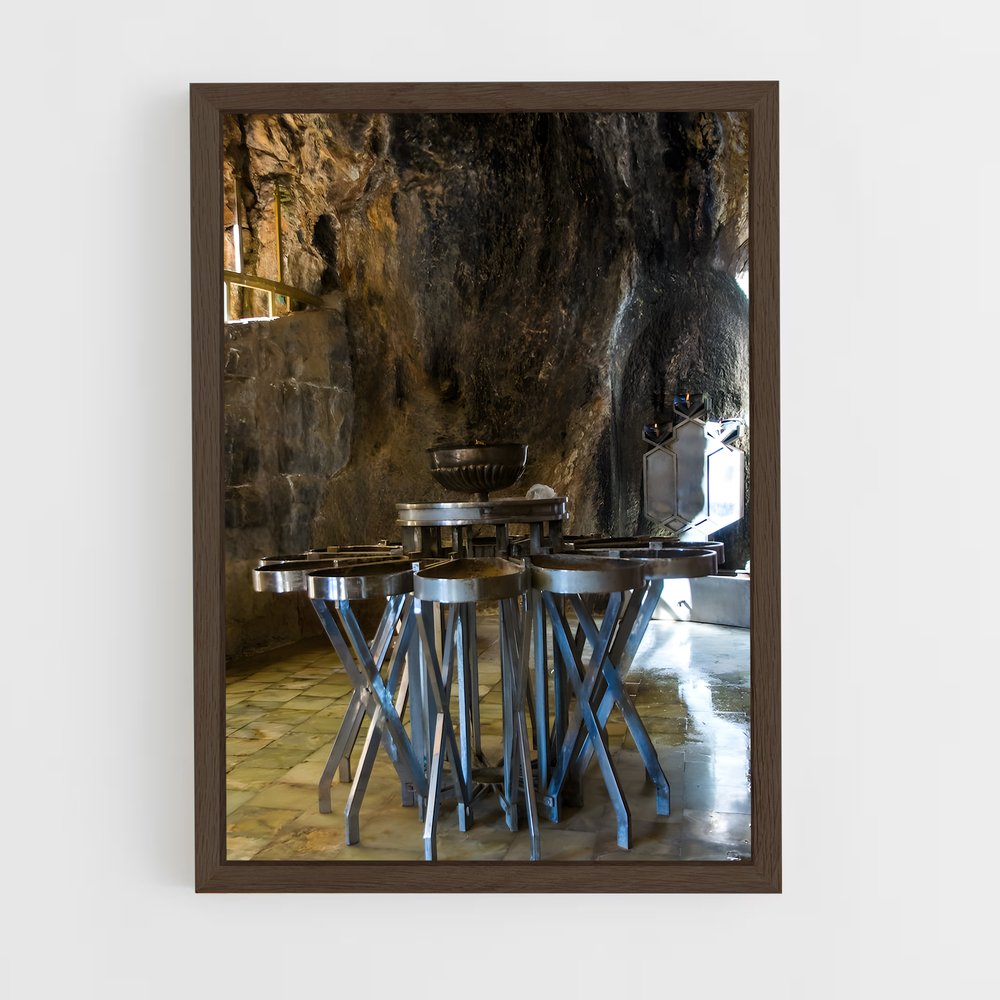 ap-fire altar-3 cadre Bois foncé