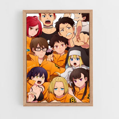 ap-fire force-2 cadre Bois clair