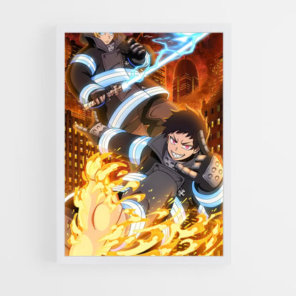 ap-fire force-5 cadre Blanc