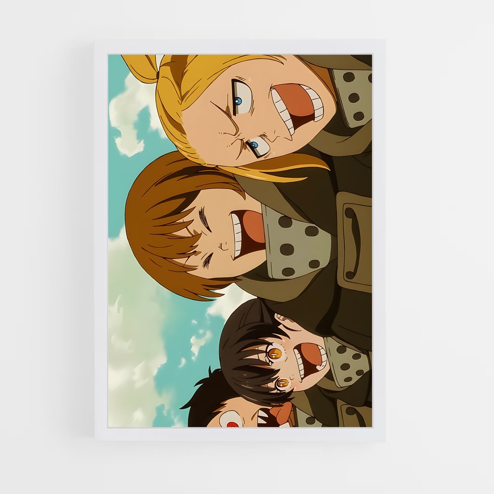 ap-fire force-6 cadre Blanc