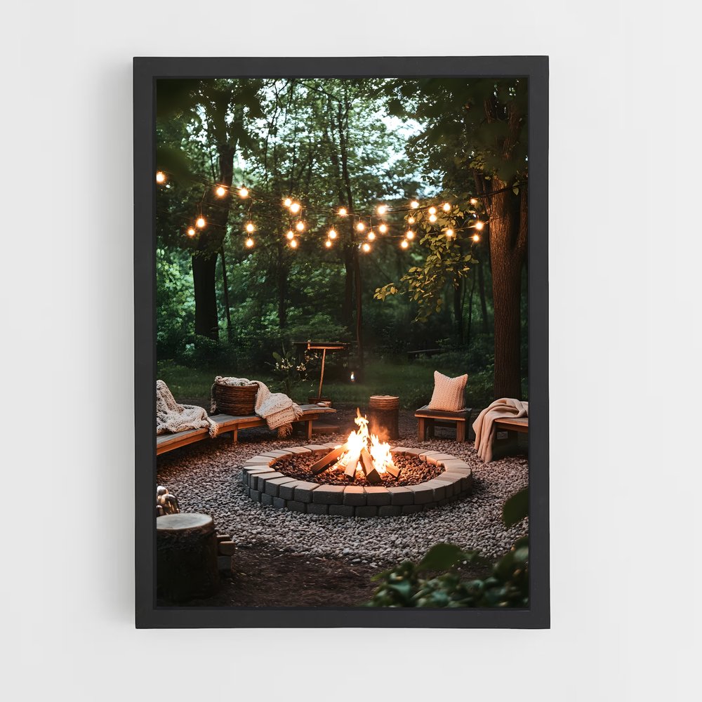 ap-fire pit-12 cadre Noir