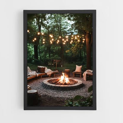 ap-fire pit-12 cadre Noir