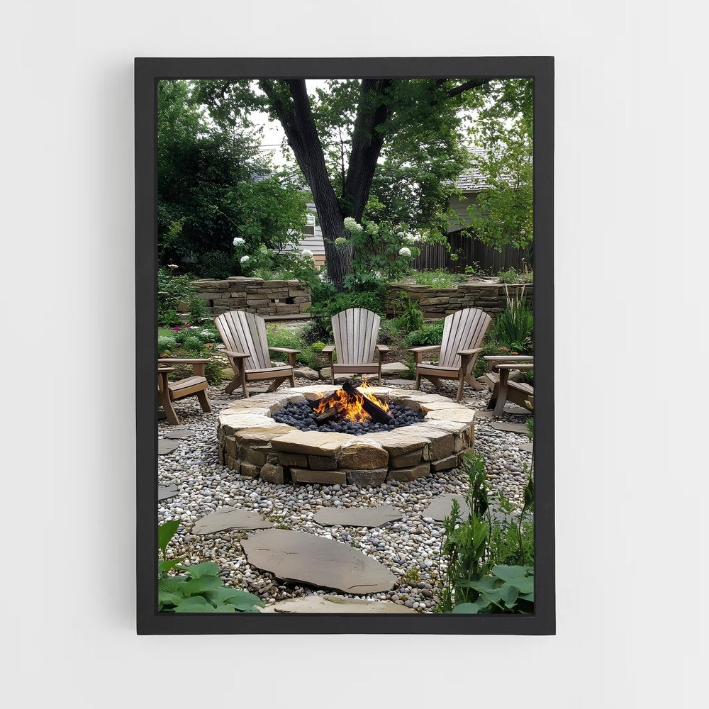 ap-fire pit-4 cadre Noir