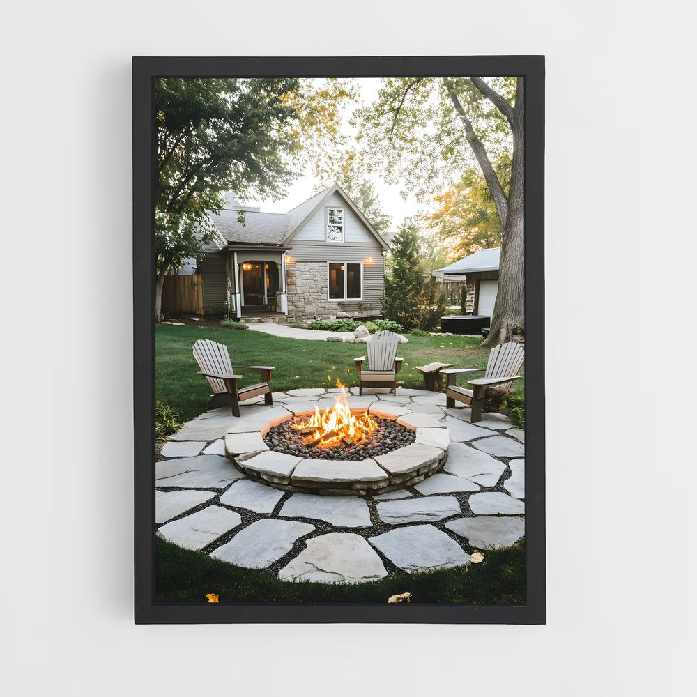 ap-fire pit-6 cadre Noir