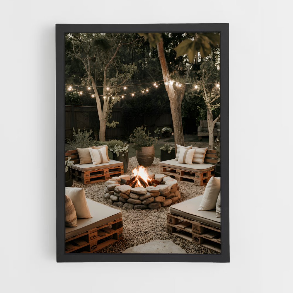 ap-fire pit-9 cadre Noir