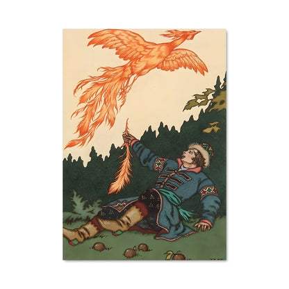 Poster Chute Ailée