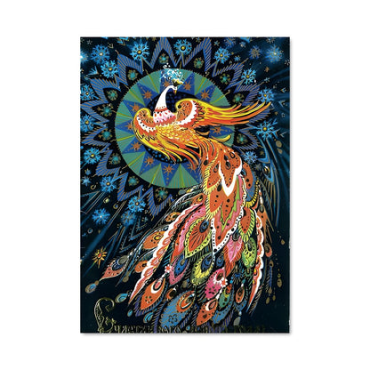 Poster Oiseau Étoilé