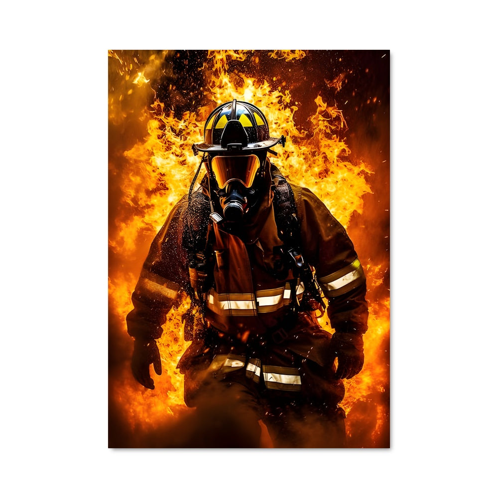Poster Firefighter 4952