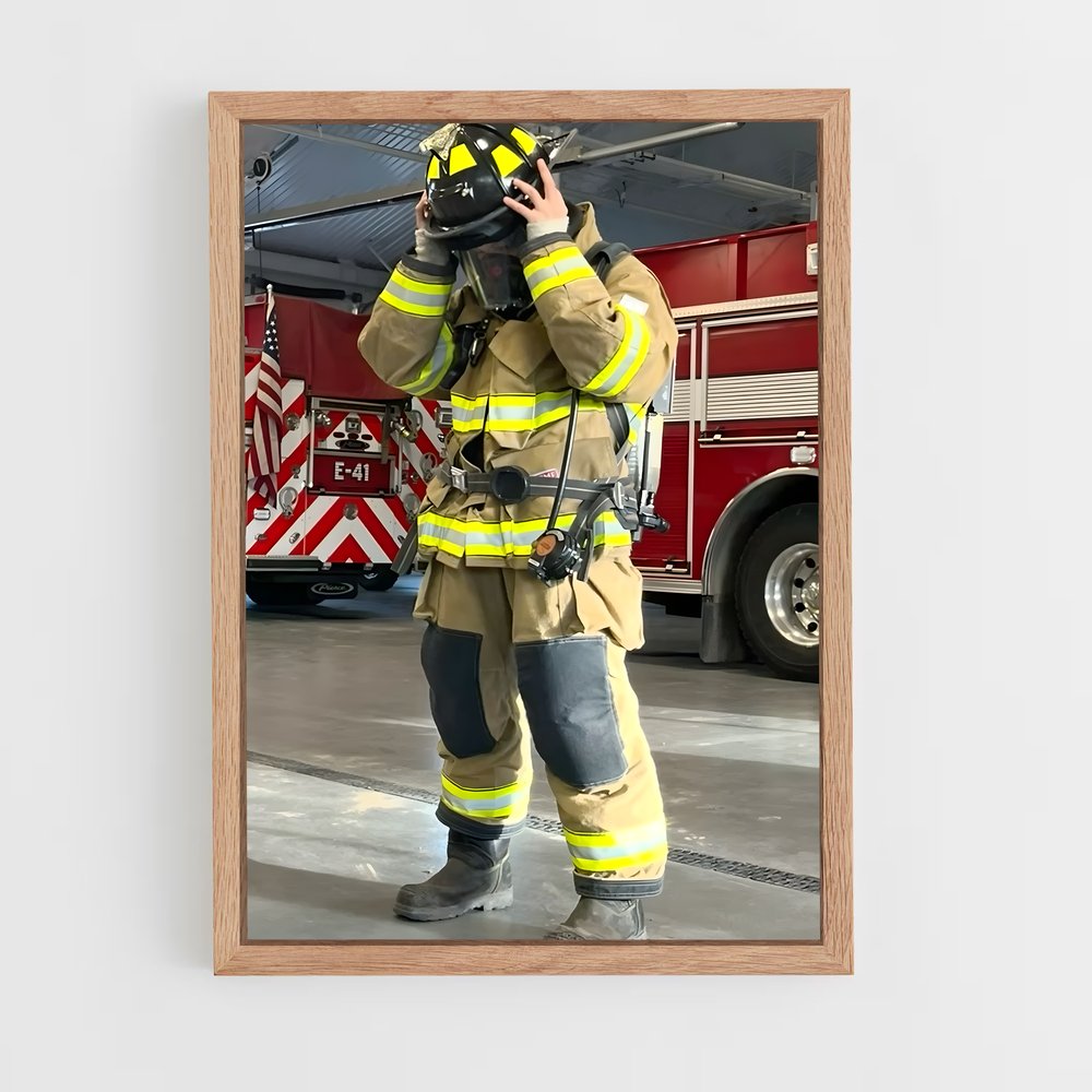 ap-firefighter-5 cadre Bois clair