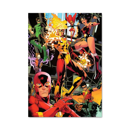 Poster Justice en Flamme