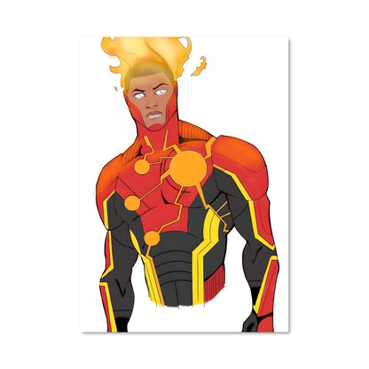 Poster Flash in the Firestorm