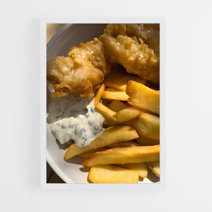 ap-fish and chips-3 cadre Blanc