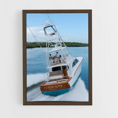 ap-fishing boats-1 cadre Bois foncé