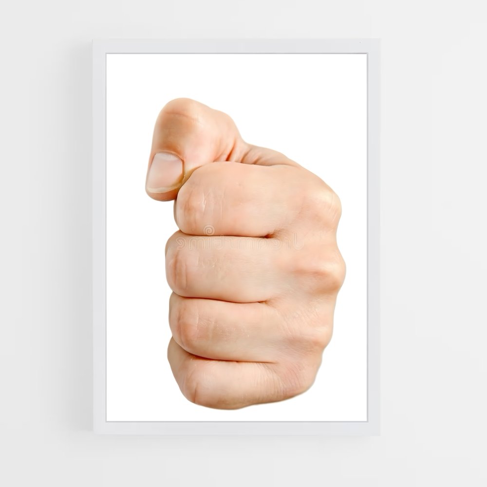 ap-fist-1 cadre Blanc