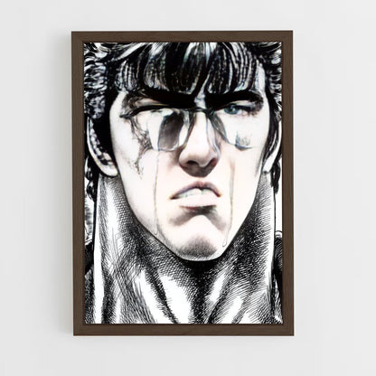 ap-fist of the north star-2 cadre Bois foncé