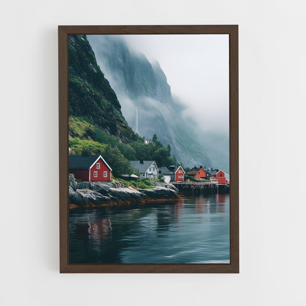 ap-fjord-1 cadre Bois foncé