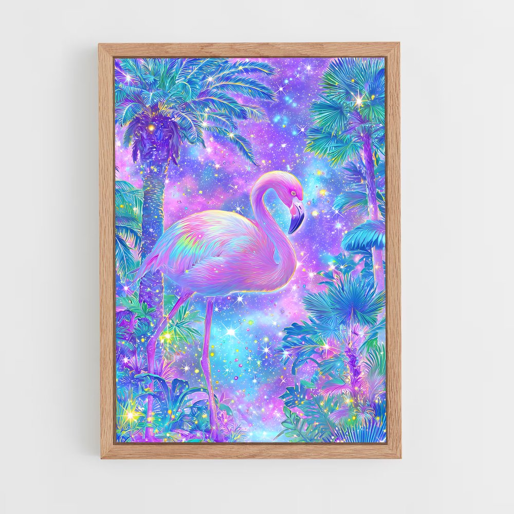 ap-flamingo-5 cadre Bois clair