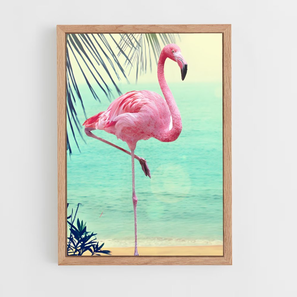 ap-flamingo-7 cadre Bois clair