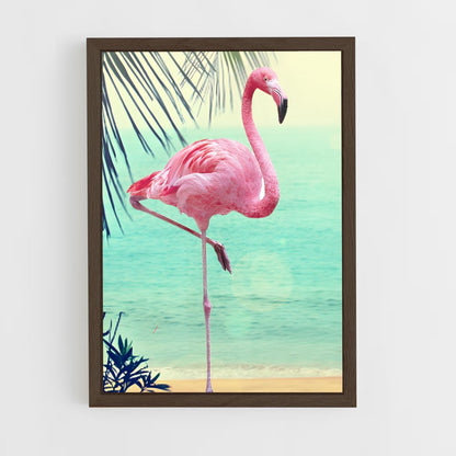 ap-flamingo-7 cadre Bois foncé