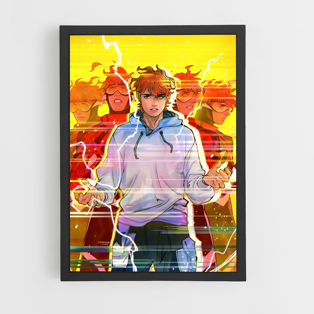 ap-flash-1 cadre Noir