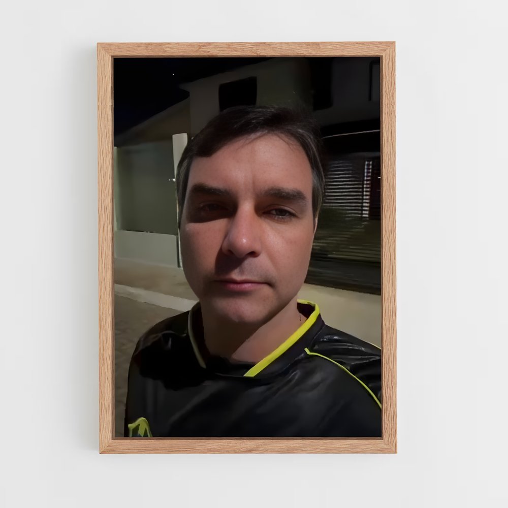 ap-flavio bolsonaro-1 cadre Bois clair