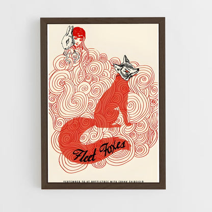 ap-fleet foxes-3 cadre Bois foncé