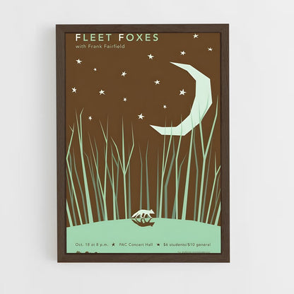 ap-fleet foxes-6 cadre Bois foncé