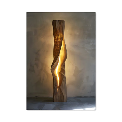 Poster Luminosité Sculptée