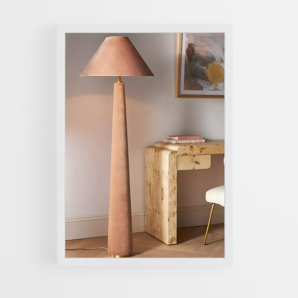 ap-floor lamp-2 cadre Blanc