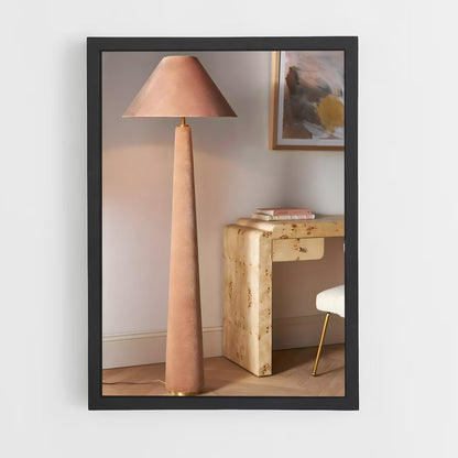 ap-floor lamp-2 cadre Noir