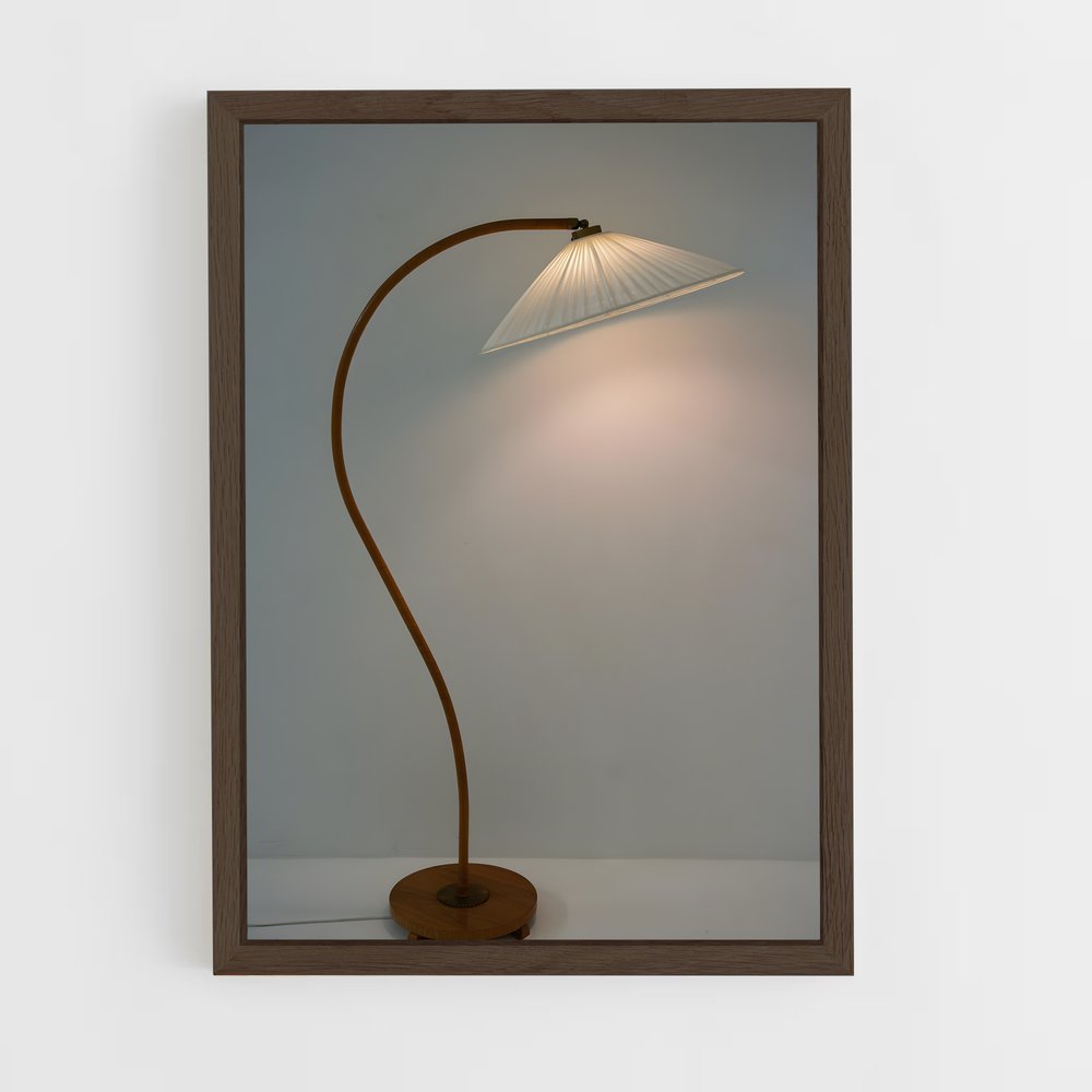 ap-floor lamp-3 cadre Bois foncé
