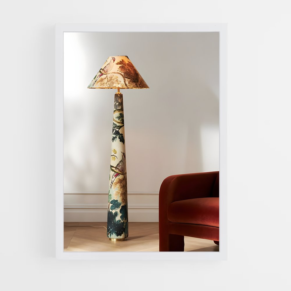 ap-floor lamp-6 cadre Blanc