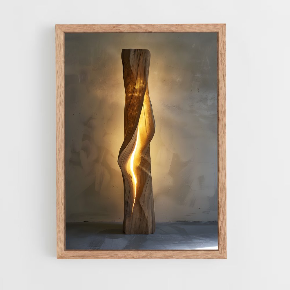 ap-floor lamp-7 cadre Bois clair